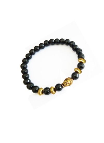 Buddha Onyx Beads Bracelet